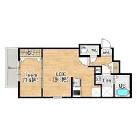 物件の間取り画像