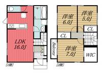 物件の間取り画像