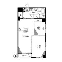 東京都葛飾区柴又1(マンション)の賃貸物件の間取り