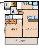 フレールリアン東照宮Iの間取り