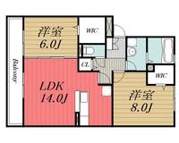 物件の間取り画像