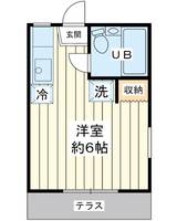 第6寺富リハイムの間取り