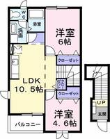 物件の間取り画像