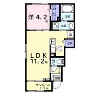 ヒカルサ市原姉ヶ崎サウスの間取り