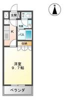 栃木県小山市大字犬塚(アパート)の賃貸物件の間取り