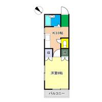 ピュアコート朝倉の間取り