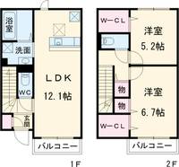 物件の間取り画像