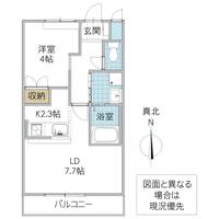 茨城県水戸市見川4(アパート)の賃貸物件の間取り