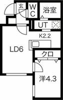 北海道札幌市北区北三十条西4(マンション)の賃貸物件の間取り