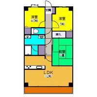 SGKマンションパピオールの間取り