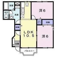 サンモールBの間取り