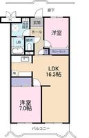 物件の間取り画像