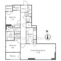 物件の間取り画像