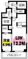 物件の間取り画像