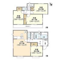東京都八王子市下恩方町(一戸建)の賃貸物件の間取り