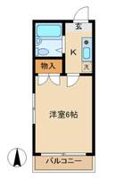 Kハイツの間取り