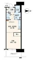 URフレール兵庫浜崎通の間取り