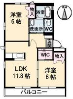 物件の間取り画像