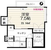 東京都板橋区向原2(アパート)の賃貸物件の間取り