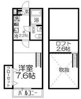 埼玉県さいたま市大宮区三橋2(アパート)の賃貸物件の間取り