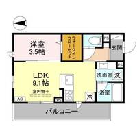 物件の間取り画像
