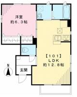 ジャルディーノAの間取り