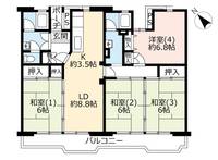 物件の間取り画像