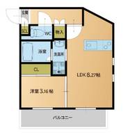 物件の間取り画像