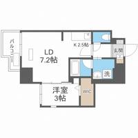 福岡県福岡市南区野間1(一戸建)の賃貸物件の間取り