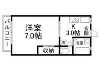 ハイツパルラックの間取り