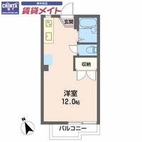 グリーンヴィラ平野 Aの間取り