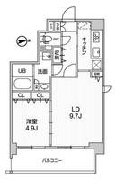 東京都墨田区墨田4(マンション)の賃貸物件の間取り
