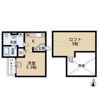 大阪府堺市西区鳳西町1(アパート)の賃貸物件の間取り