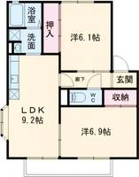 物件の間取り画像