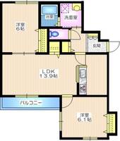物件の間取り画像