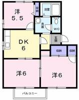 コモ・レ・バAの間取り