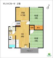 物件の間取り画像