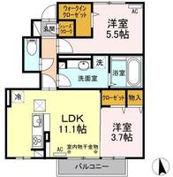 物件の間取り画像