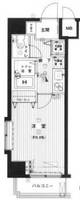 東京都渋谷区本町1(マンション)の賃貸物件の間取り