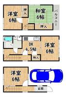 物件の間取り画像