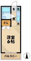 東京都八王子市大塚(マンション)の賃貸物件の間取り