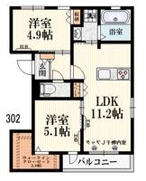 物件の間取り画像