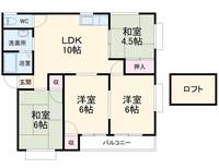 物件の間取り画像