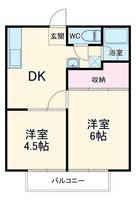物件の間取り画像