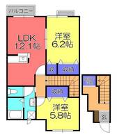 物件の間取り画像