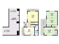 大阪府枚方市招提大谷3(一戸建)の賃貸物件の間取り