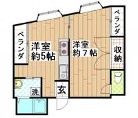 物件の間取り画像