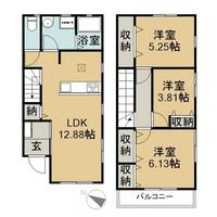 物件の間取り画像