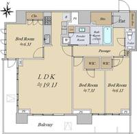 物件の間取り画像