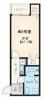 東京都江東区新大橋3(マンション)の賃貸物件の間取り